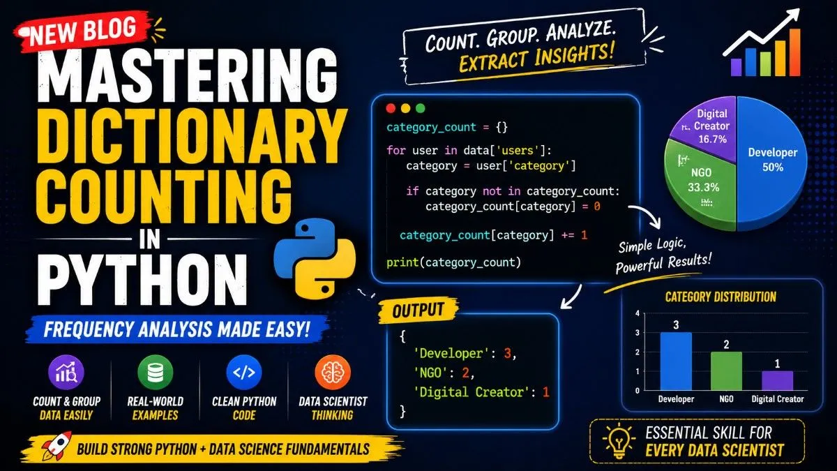 Mastering Dictionary Counting in Python for Data Science