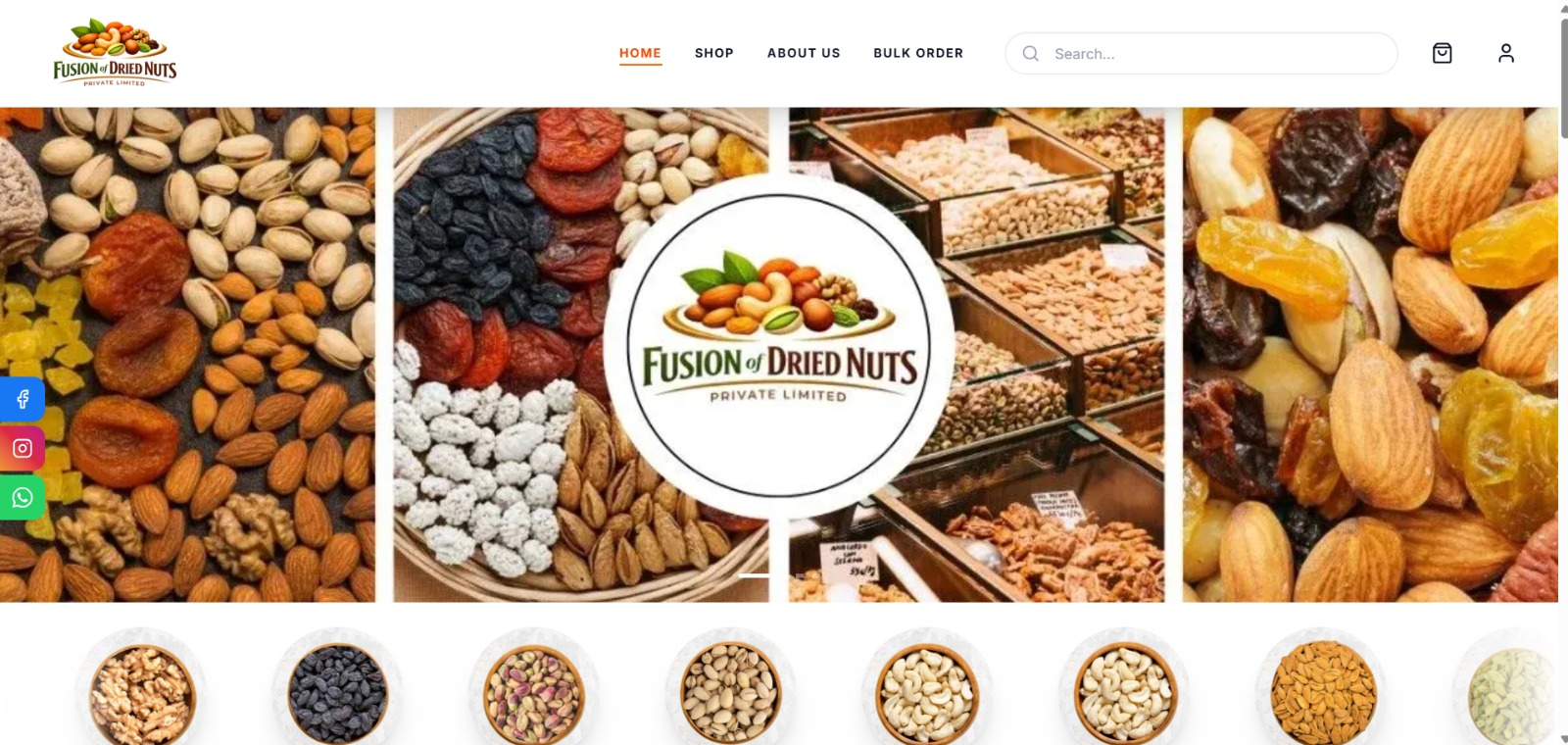 Fusion of Dried Nuts